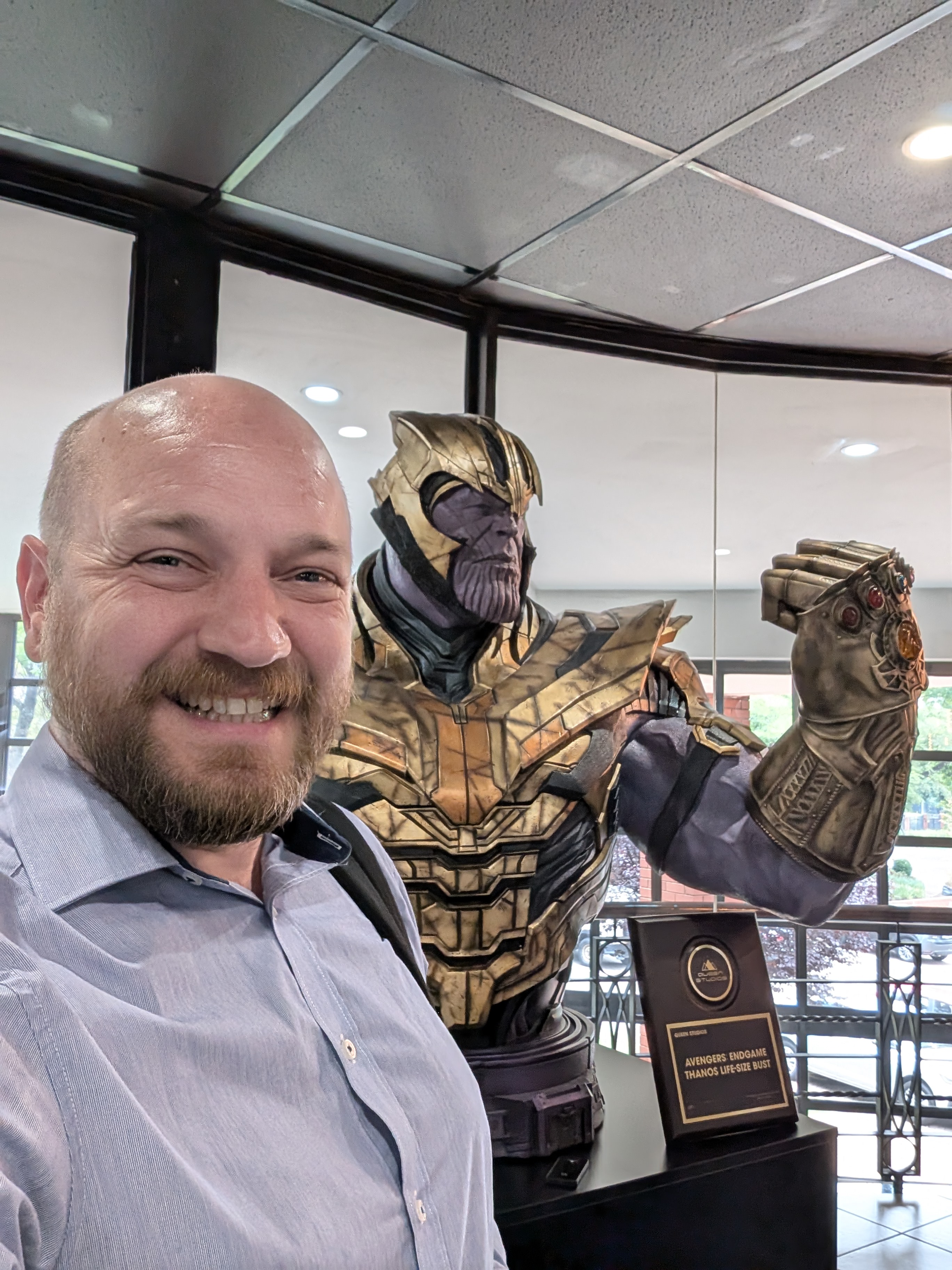 Thanos in The Refinery, Sound and Motion Studios